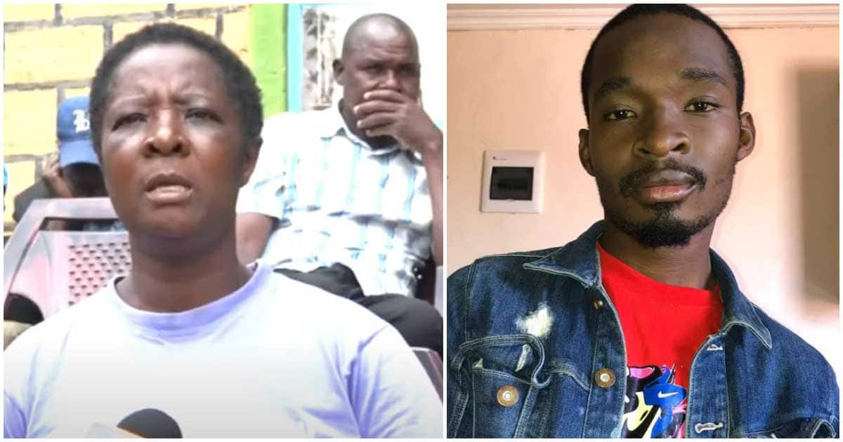 Frank Obegi's Mother Says Son Asked Her for KSh 70 Days Before ...