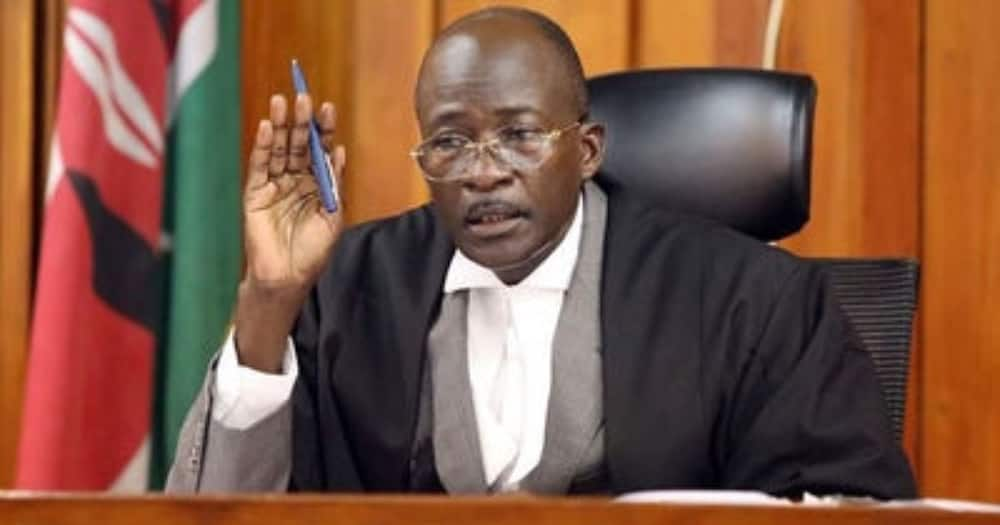 Justice Eric Ogola.