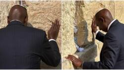 William Ruto Prays at Holy Western Wall During 2-Day Visit to Israel: "Be United in Peace"