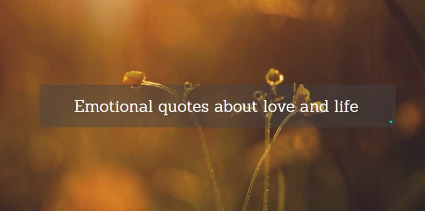 Emotional quotes