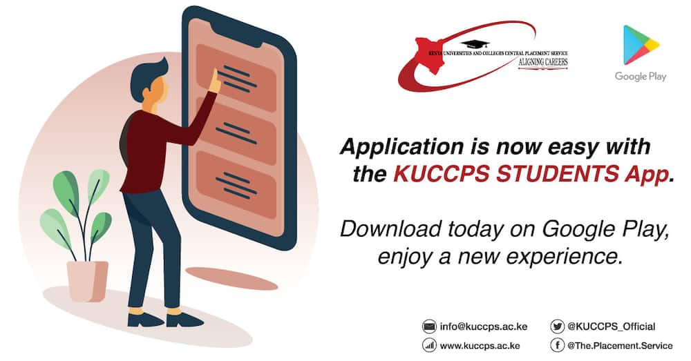 KUCCPS admission letters