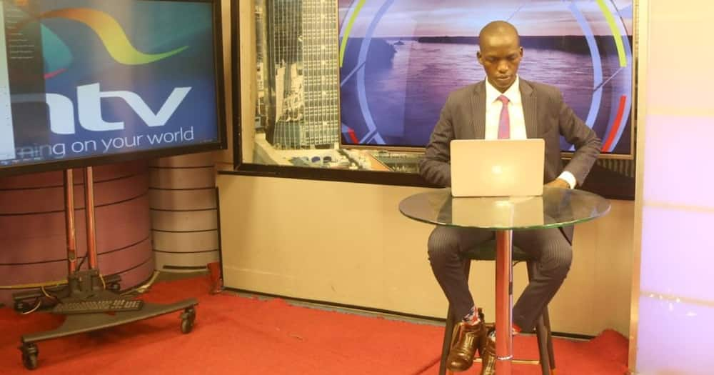 Victor Kiprop has left NTV. Photo: Victor Kiprop.