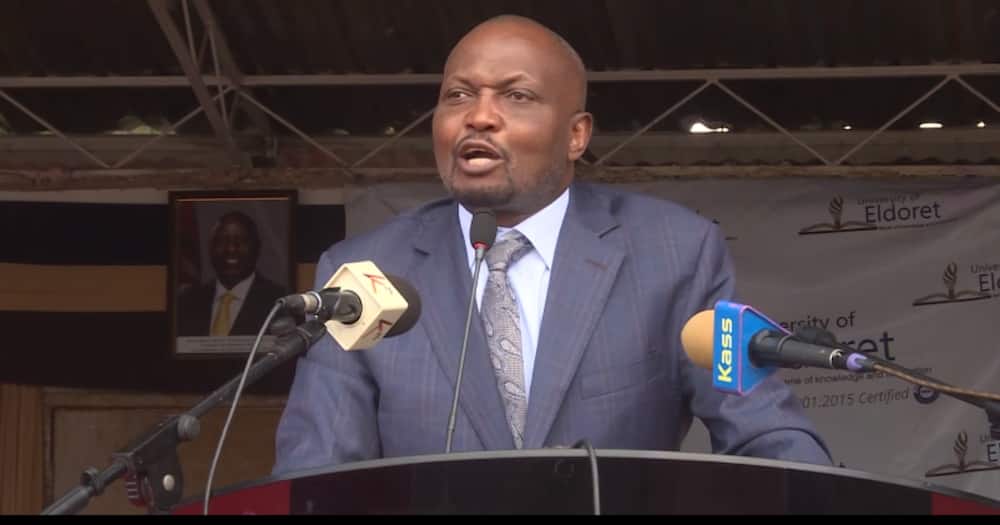 Public Service, Performance, and Delivery Cabinet Secretary (CS) Moses Kuria
