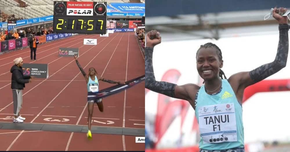 Mwanariadha Angela Tanui Avunja Rekodi ya Marathon na Kutoa Ushindi Wake kwa Agnes Tirop