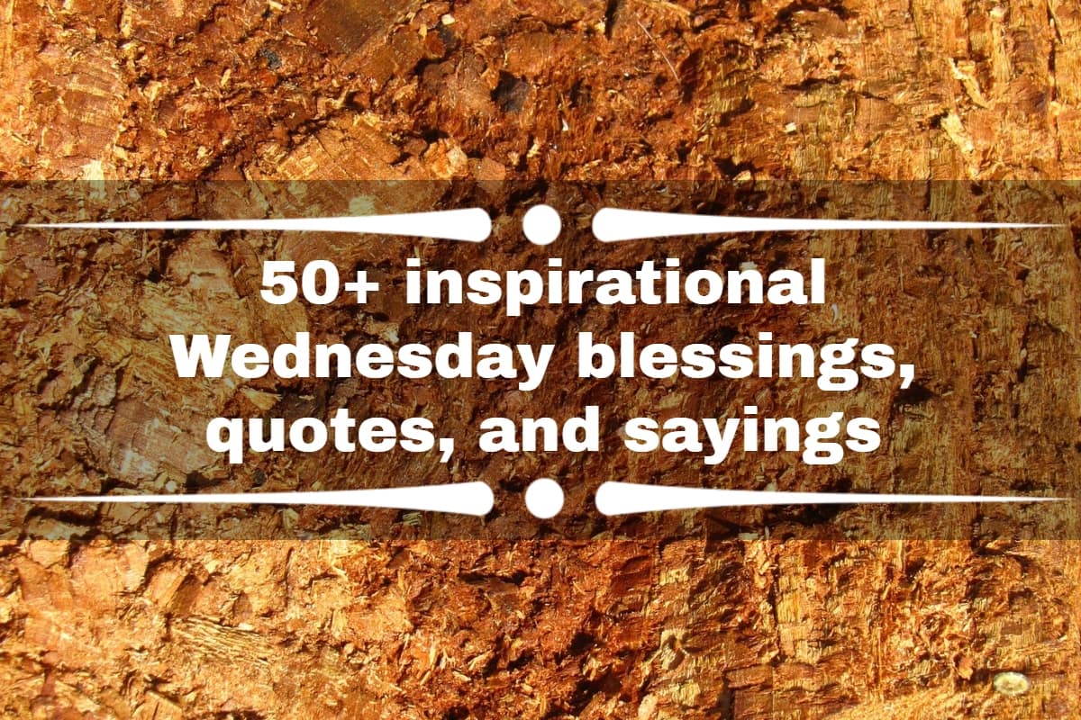 inspirational wednesday sayings