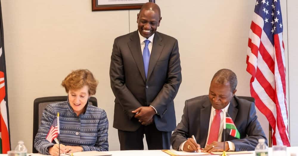 Kenya signed a deal with Millenium Challenge Corporation.