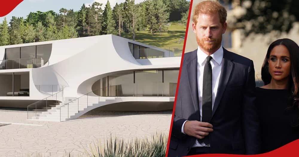 Prince Harry and his wife, and the house they want to buy.