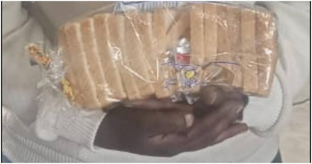 The woman had stashed drugs in the loaf of bread. Photo: DCI.