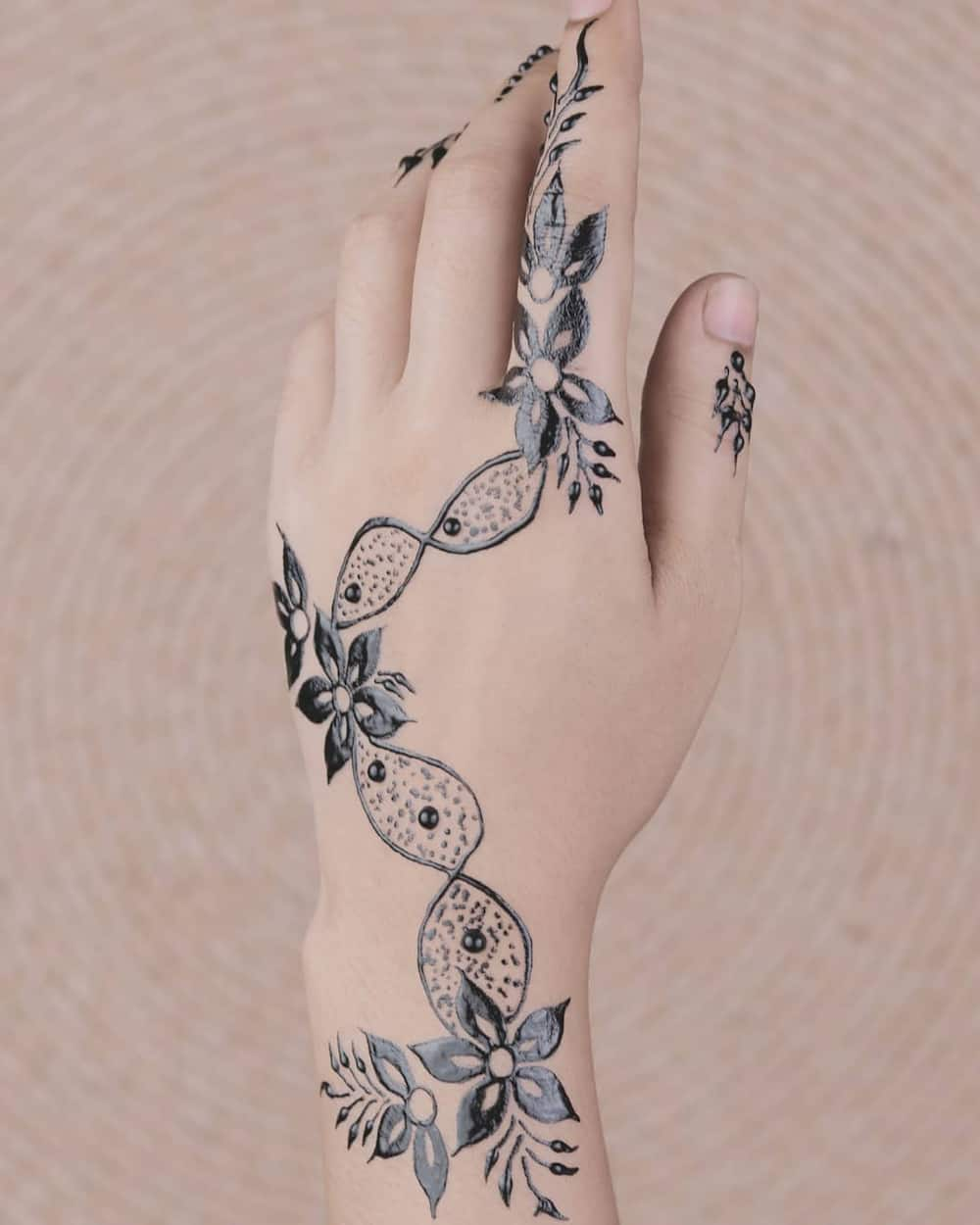 30 Simple Mehndi Designs For Hands Step By Step Images