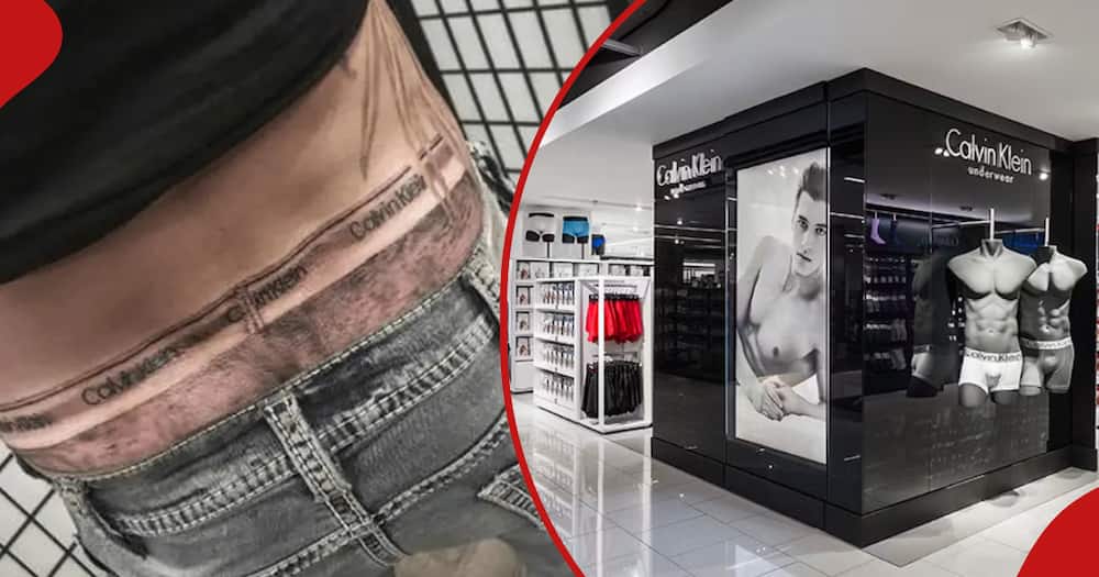 Man Goes Viral for Getting Calvin Klein Underwear Tattoo To Always