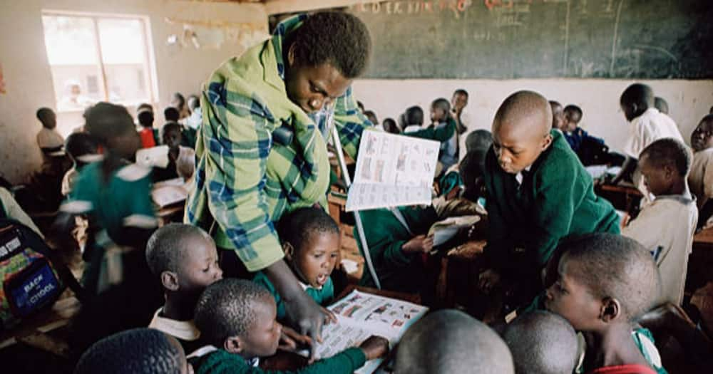 Pupils in a class. Photo: Getty Images.