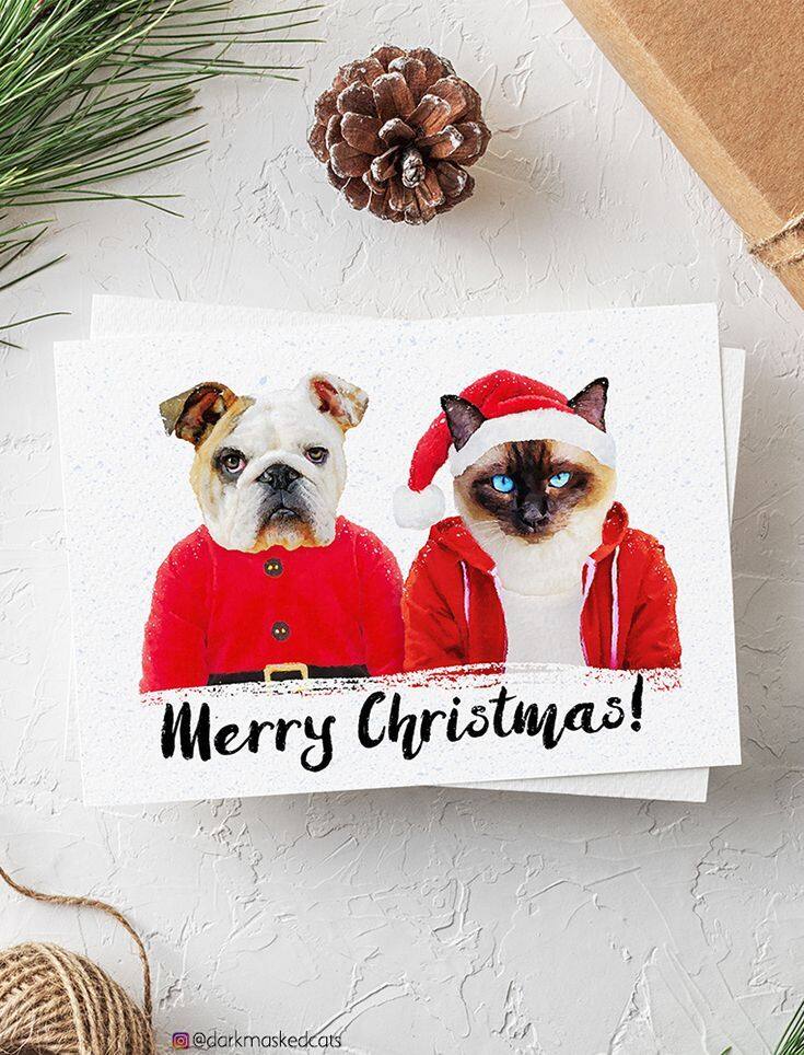 20 best printable Christmas cards 2018