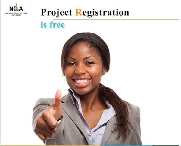 NCA project registration