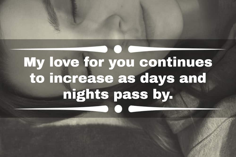 sleep well, my love.  Best love quotes ever, Girlfriend quotes