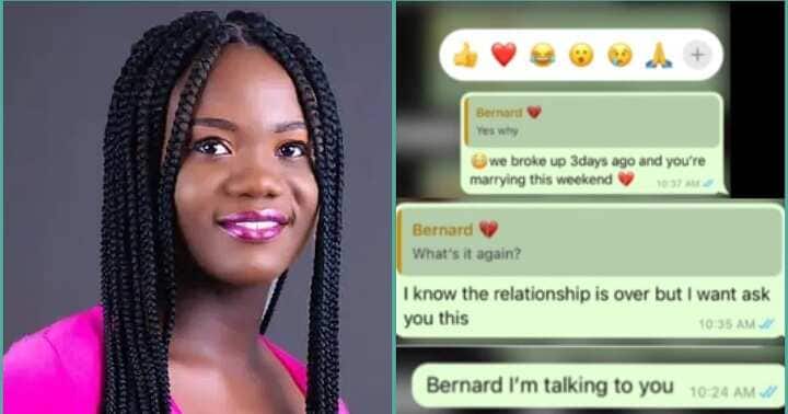 Lady heartbroken as she discovers ex-boyfriend lied and cheated on her