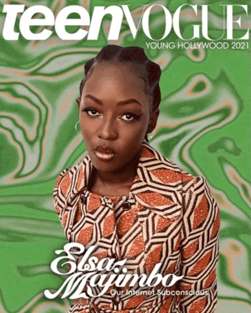 Elsa Majimbo thrilled after featuring on Teen Vogue magazine cover