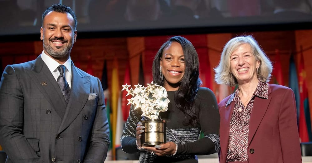 She won KSh 113M Global Prize for Helping Underprivileged Students.