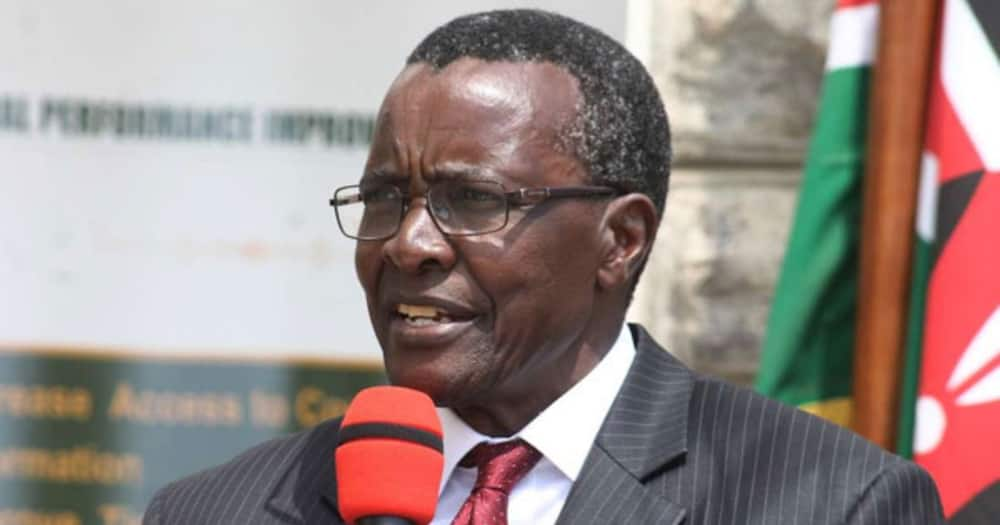 Former Chief Justice David Maraga. Photo: The Judiciary.