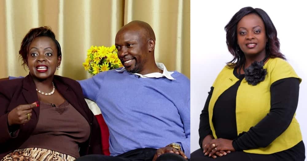 Wambui Otieno says her hum was worried when she started getting older without a lover.