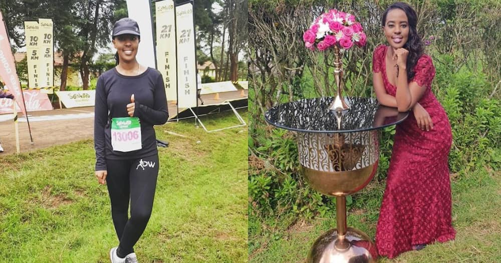 Lilian Nganga ran over 150kms in 27 days.