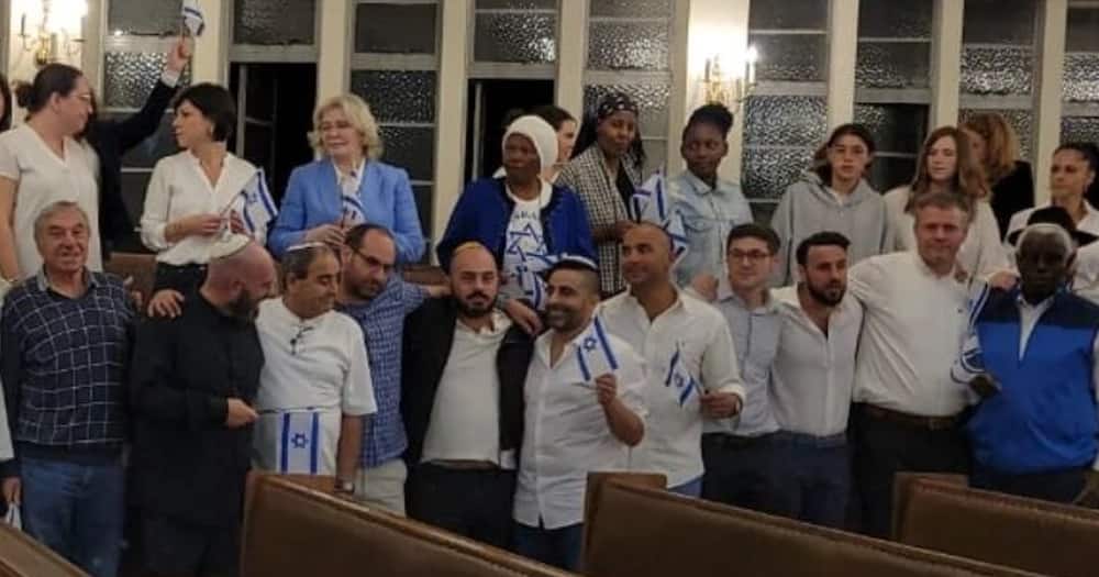 The Nairobi Hebrew congregation prayed for Israel