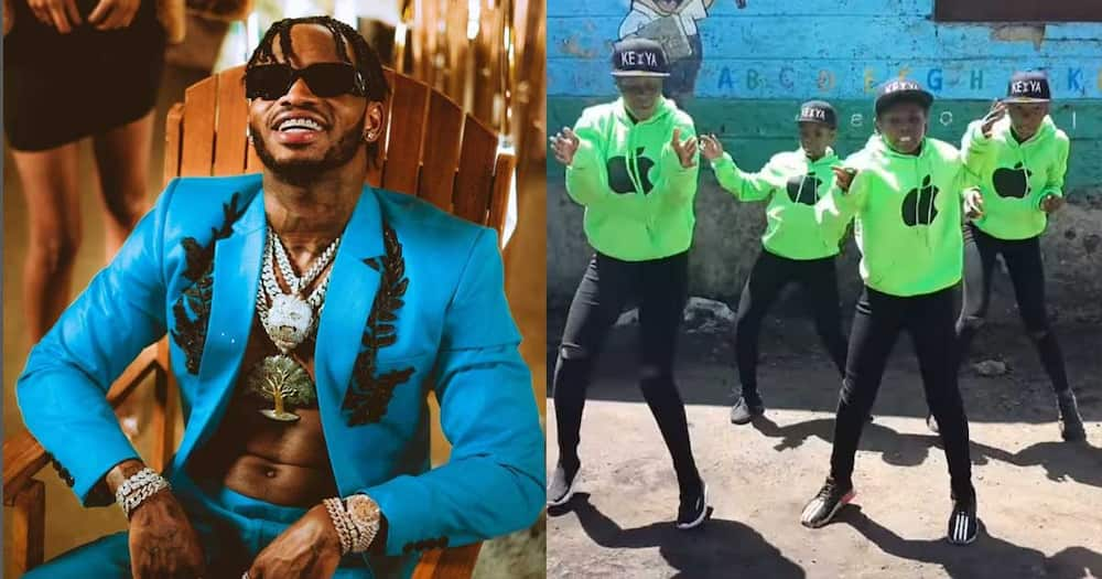 Diamond Platnumz recognised Huruma Town Kids