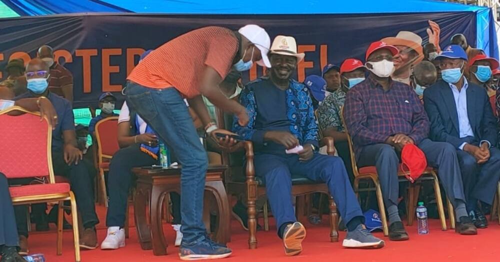 "Nyeri Yote Iko Nyuma ya Baba": Mbunge Kanini Kega Aambia Raila