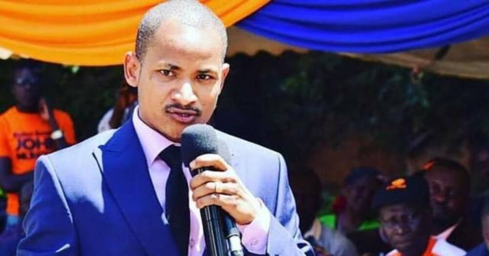 Babu Owino reacted to his Twitter verification snub.