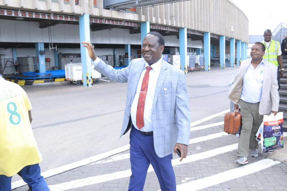 Image result for images of Raila headed to China