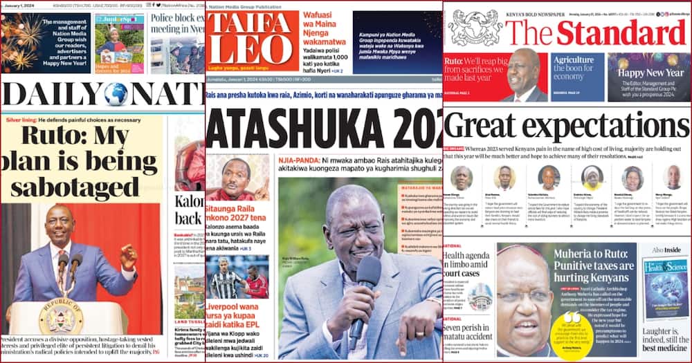 Magazeti ya Kenya: Kalonzo Musyoka Aapa Kupambana na William Ruto 2027