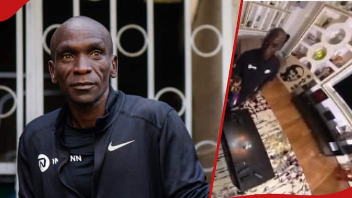 Video of Eliud Kipchoge's Magnificent Living Room with Posh Furniture Emerges