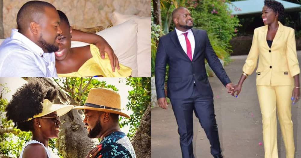 Nelly Oaks and Akothee make a lovely couple.