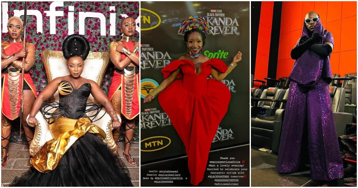 DIY Black Panther Inspired Prom Dress Wakanda Nakia Casino Lupita Front  Slit Maxi -3 - Montoya Mayo