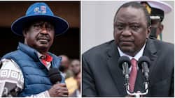 Uhuru Kenyatta Re-affirms Support For Raila Odinga: "Mimi Bado Ni Mfuasi wa Baba"