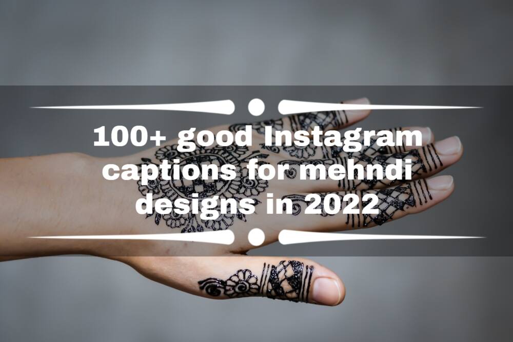 Instagram captions for mehndi designs