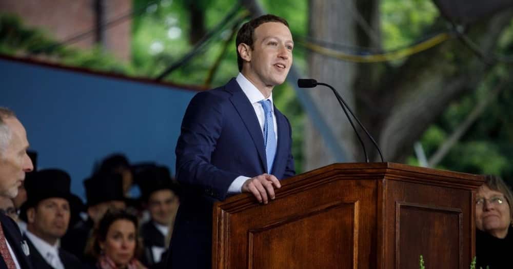 Mark Zuckerberg showed the cars he and his wife drive. Photo: Getty Images.