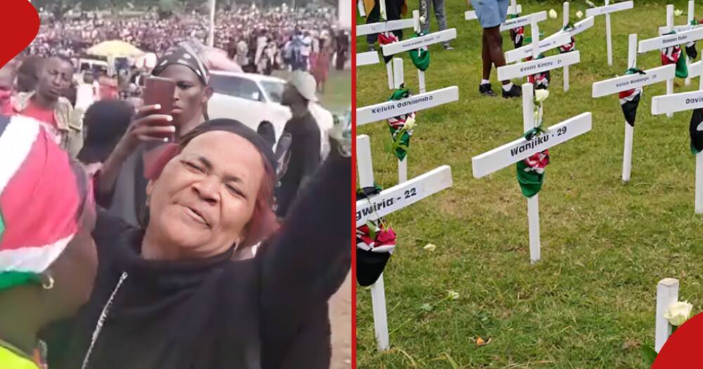 Uhuru Park: Emotional Moment as Woman Weeps During Memorial Concert ...