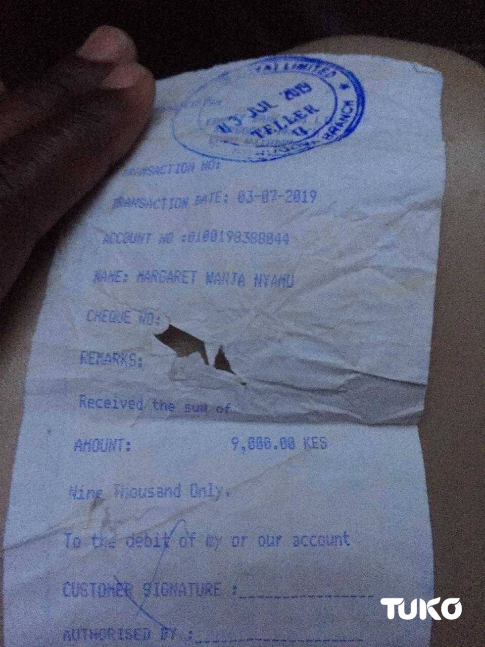 Honest Kirinyaga woman returns money, medicine a client forgot in her taxi