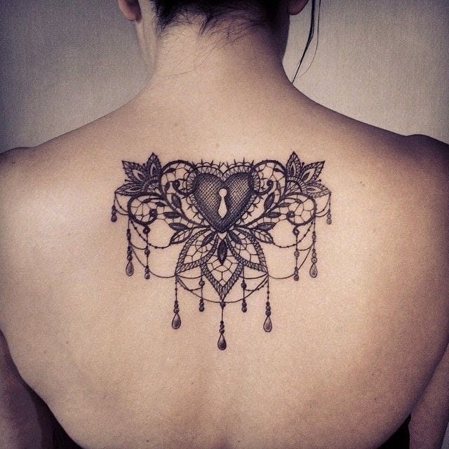 lace tattoo