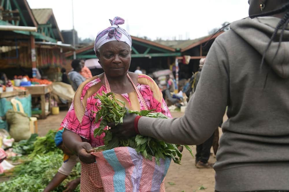 Agneta Ambane says she has been selling vegetables since she was eight