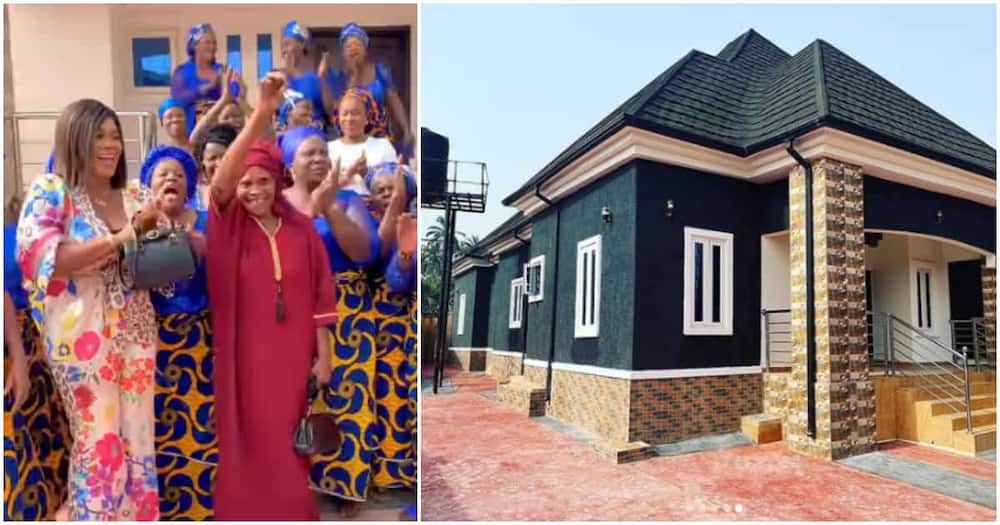 Actress Ruby Ojiakor builds her mother a house.