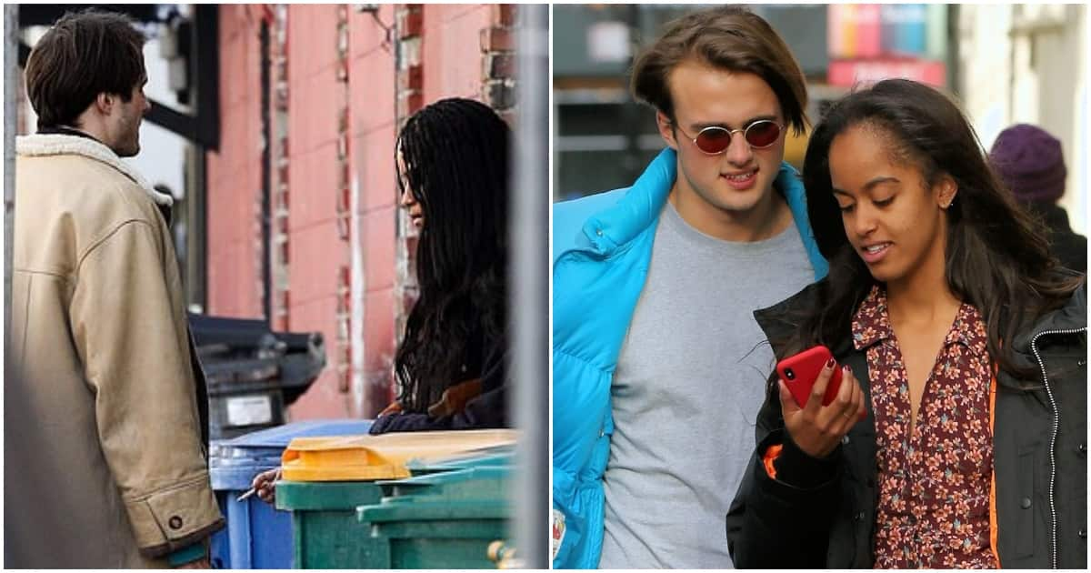 Obamas Daughter Malia Boyfriend Photographed Smoking Cigarettes In Public