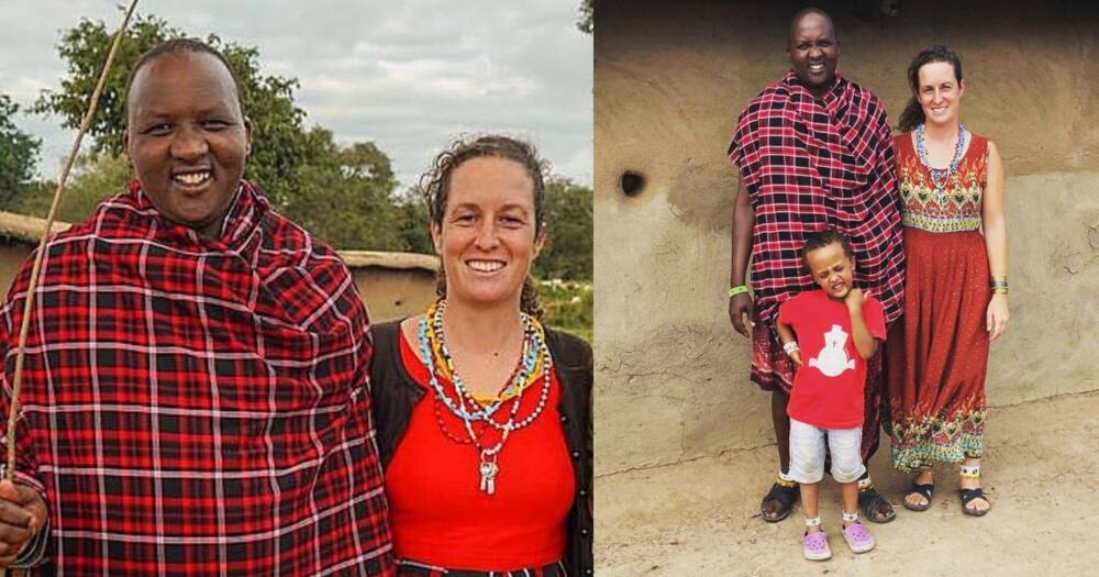 German woman, Stephanie Fuchs settled down in marriage with Maasai tribe leader, Sokoine.