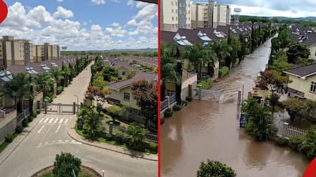 Nairobi: Posh Safaricom Sacco Houses Marooned by Floods after Athi River Breaks Its Banks