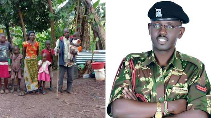 Sammy Ondimu: Renowned Cop Mobilises Help For Family That Lived Under Table
