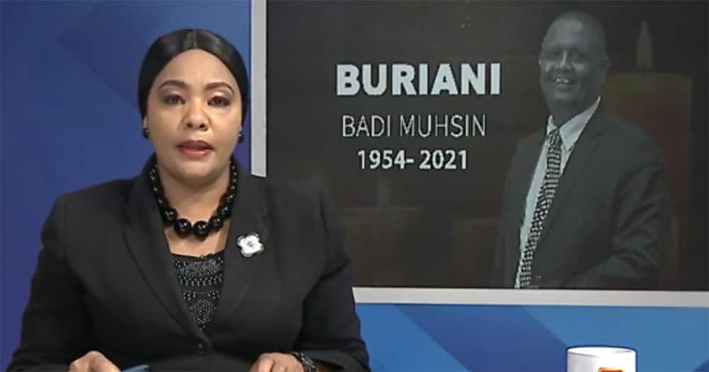 Badi Muhsin was Pauline Sheghu's co-anchor.
