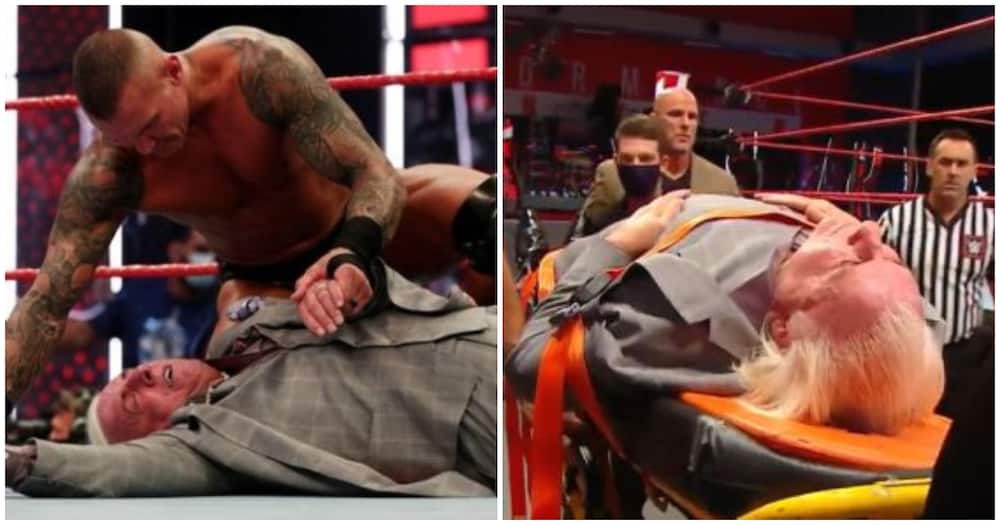 Ric Flair: WWE icon stretchered to hospital after attack in head by Randy Orton