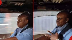 Female Driver Effortlessly Drives Manual Kasarani Matatu: "Big Up Daisy"