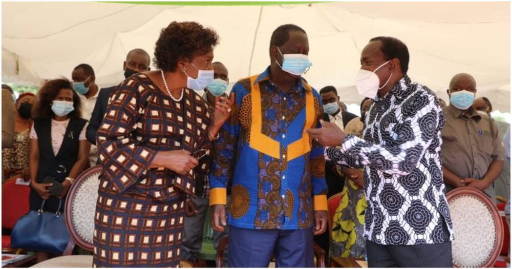 Kitui Governor Charity Ngilu has urged ODM party leader Raila Odinga and Kalonzo Musyoka to join their camps.