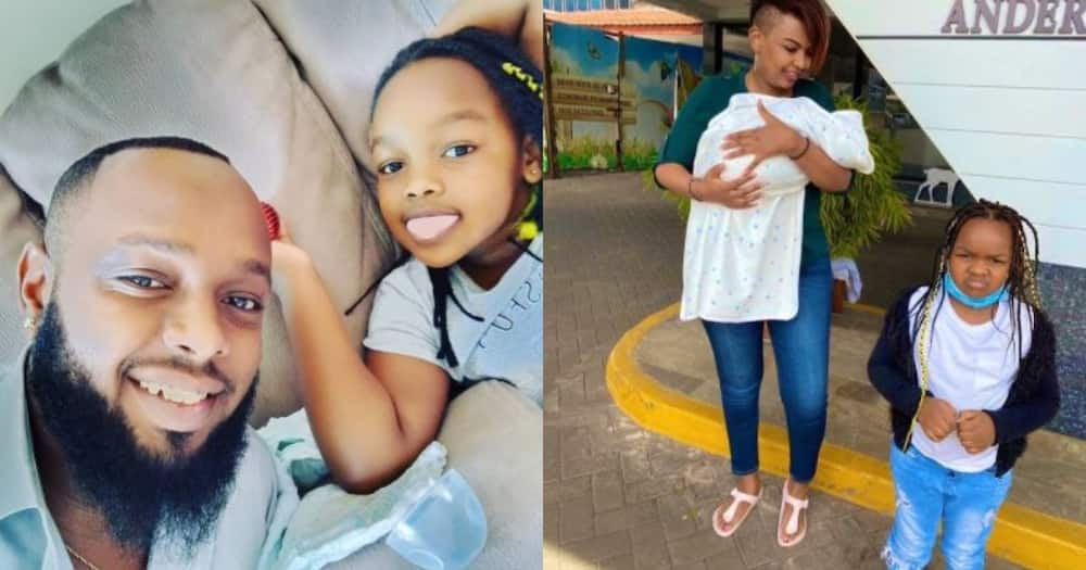 Fatherly Love: Karen Nyamu's Baby Daddy Dj Kevin Spends Time with Their Daughter